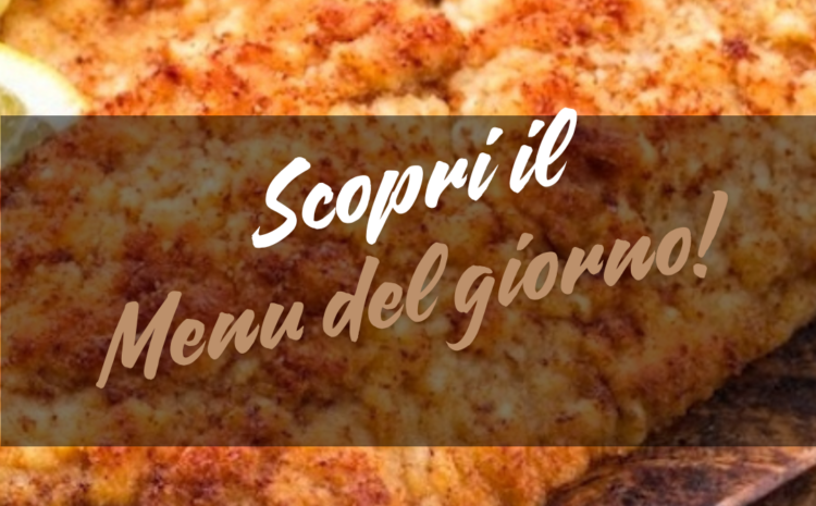  Menù del 30/04/2025