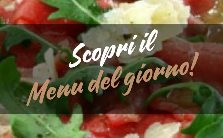 Menù del 06/08/2025