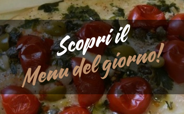  Menù del 09/05/2025