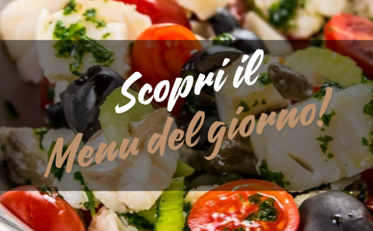  Menù del 27/06/2025